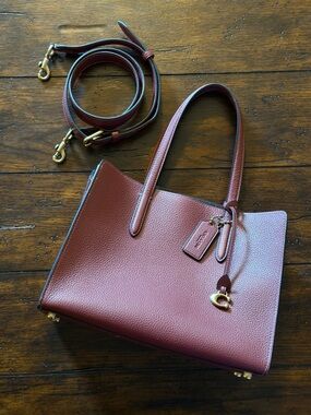 Coach Carter caryall 28 - brass/wine CJ806